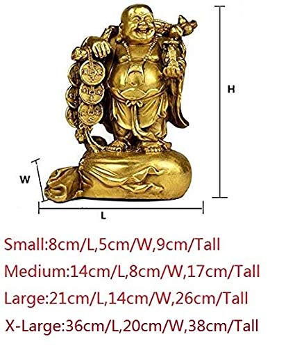 Fengshui Buddha Statues for Lucky & Happiness (X-Large Buddha)