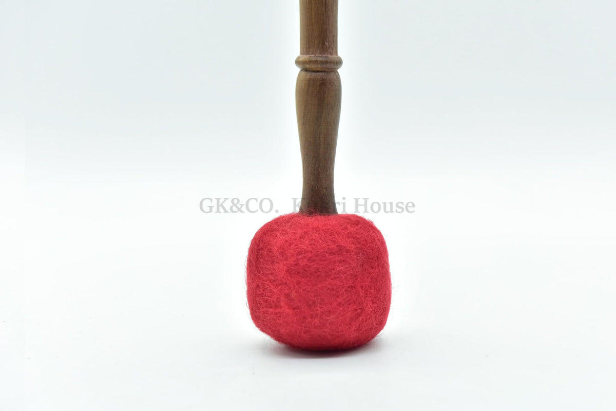 9 Inches Tibetan Singing Bowl Mallet Wooden Felt Striker Sound Bowl Meditation Mallet Sound Bowl Stick Meditation Yoga Tibetan sound bowl mallet (9 Inches)