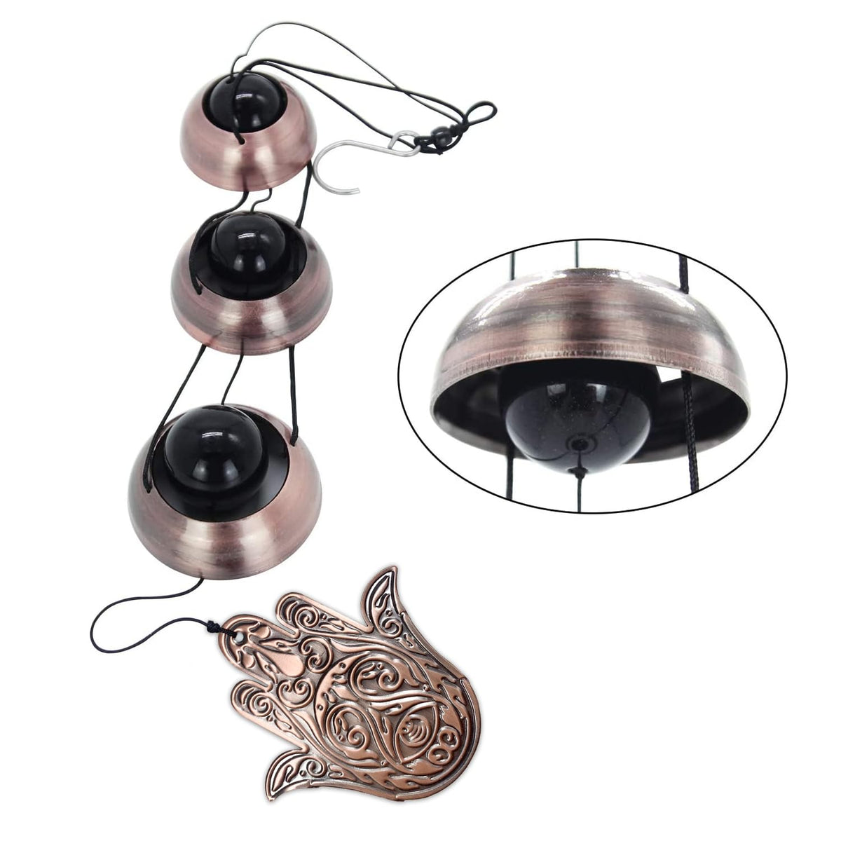 Temple Wind Chime (3 Buddha Bell)