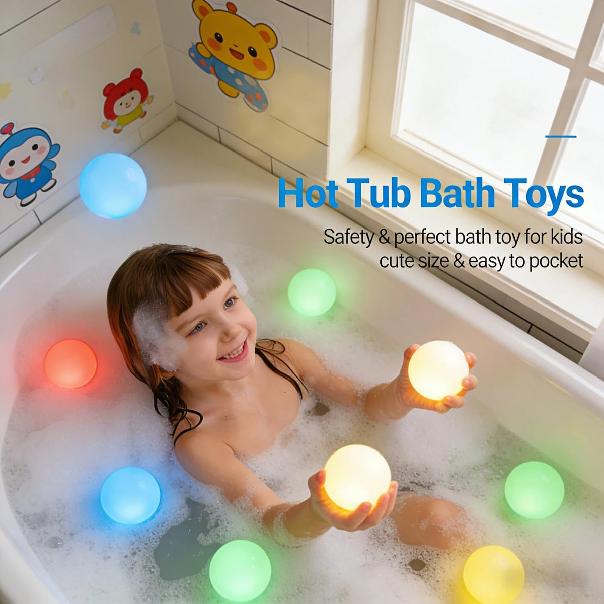 3 inch Floating Pool Lights (3-inch 8pack)