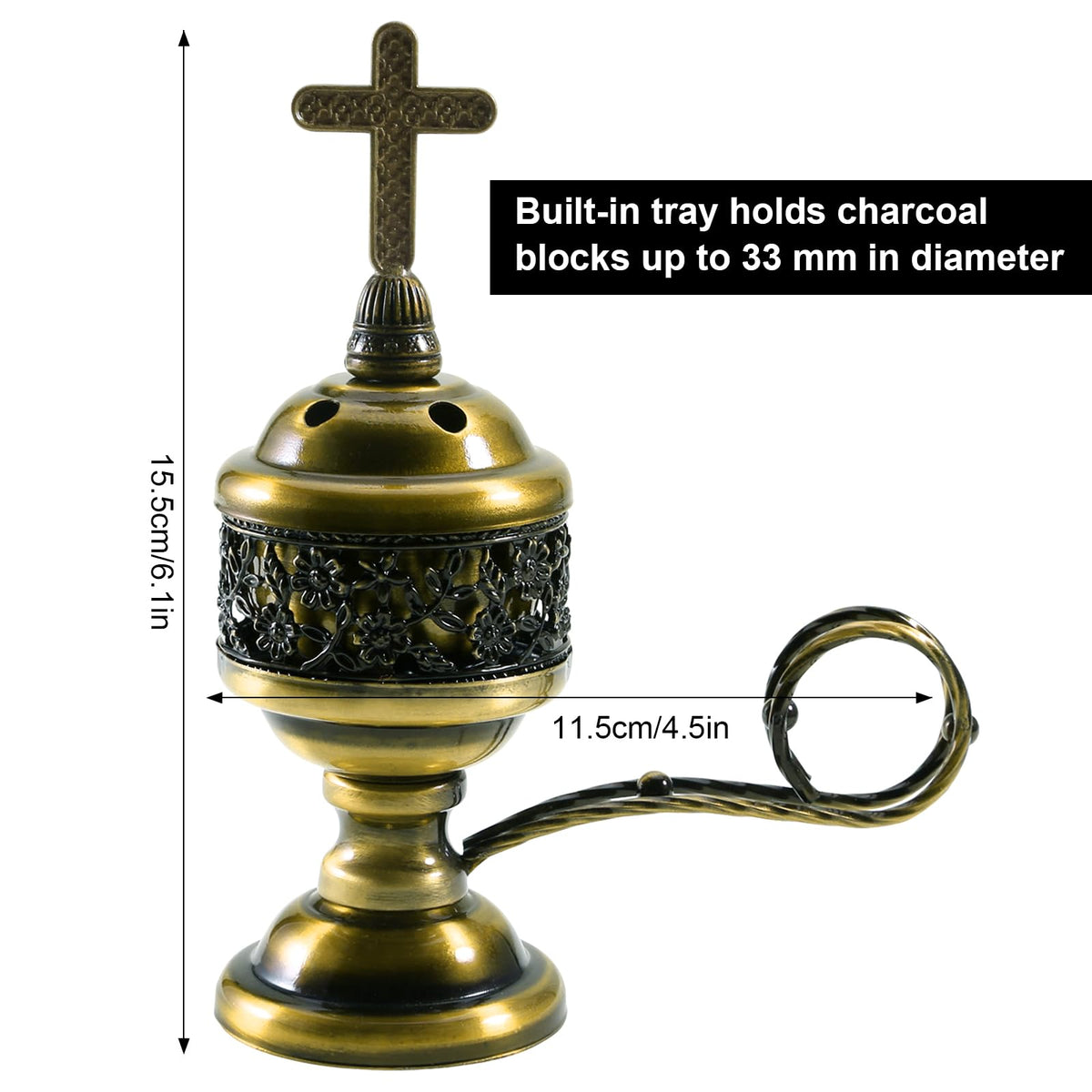 Incense Burner (Bronze)
