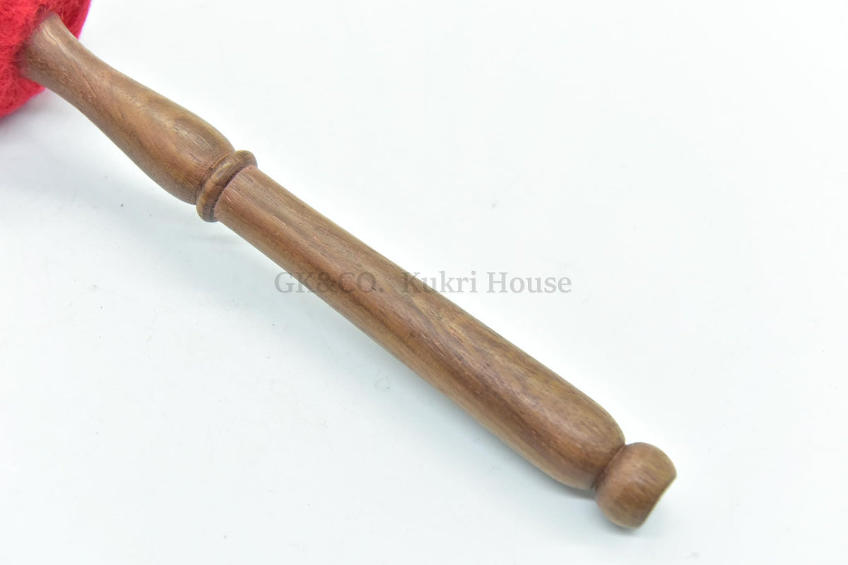 9 Inches Tibetan Singing Bowl Mallet Wooden Felt Striker Sound Bowl Meditation Mallet Sound Bowl Stick Meditation Yoga Tibetan sound bowl mallet (9 Inches)