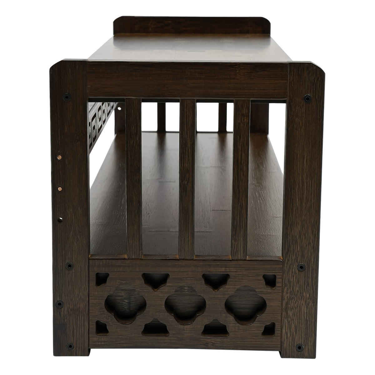 Altar Table Meditation Table with 1 Drawer Coffee Table for Sitting Multi (Walnut Color / 69*25*28cm/27.2*9.8*11in)