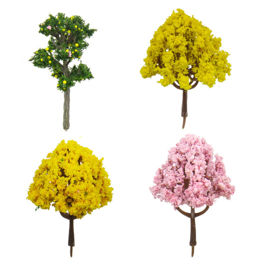 Miniature Fairy Garden Decoration Accessories Simulation Tree Garden Sculptures Statues (Trees)