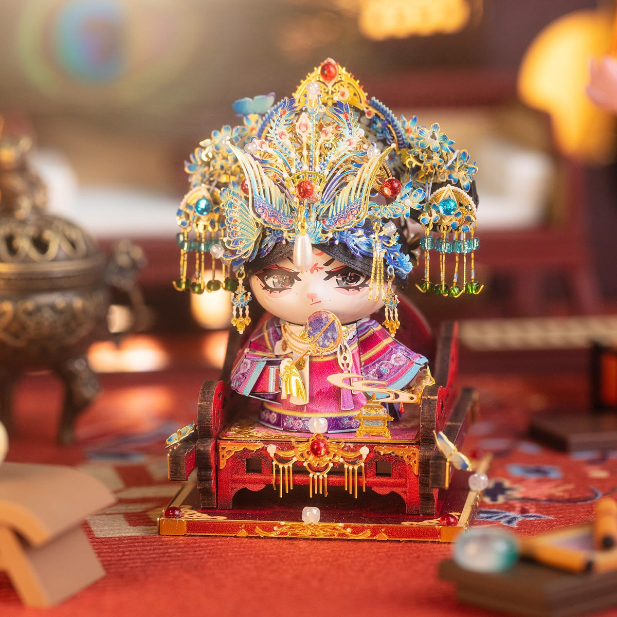 3D Metal Puzzles for Adult Building TV Series Empresses in the Palace Consort Hua Kitty (Consort Hua)