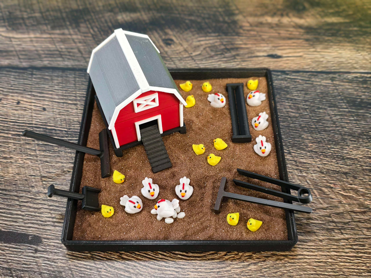 Chicken Zen Garden