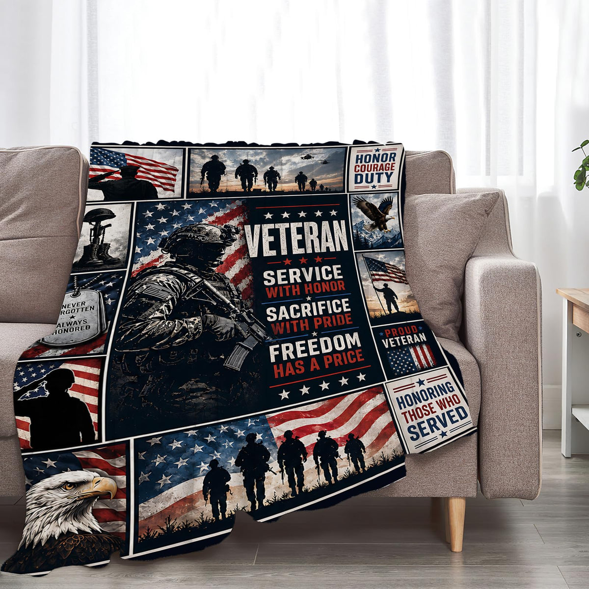Veteran Blanket (40"x50" / Veteran)