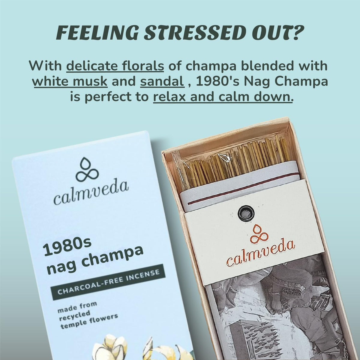 1980s Nag Champa Incense Sticks