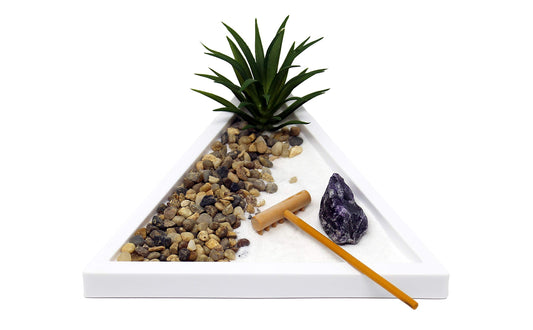 Mini Zen Garden Kit (Triangle)