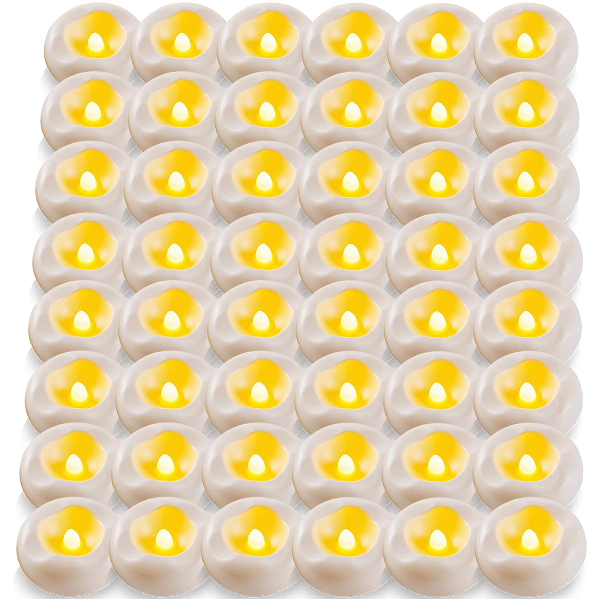Floating Candles Water (White-48PCs)