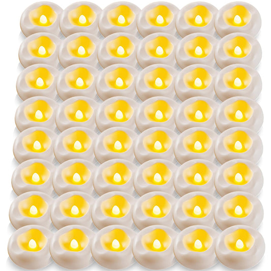 Floating Candles Water (White-48PCs)