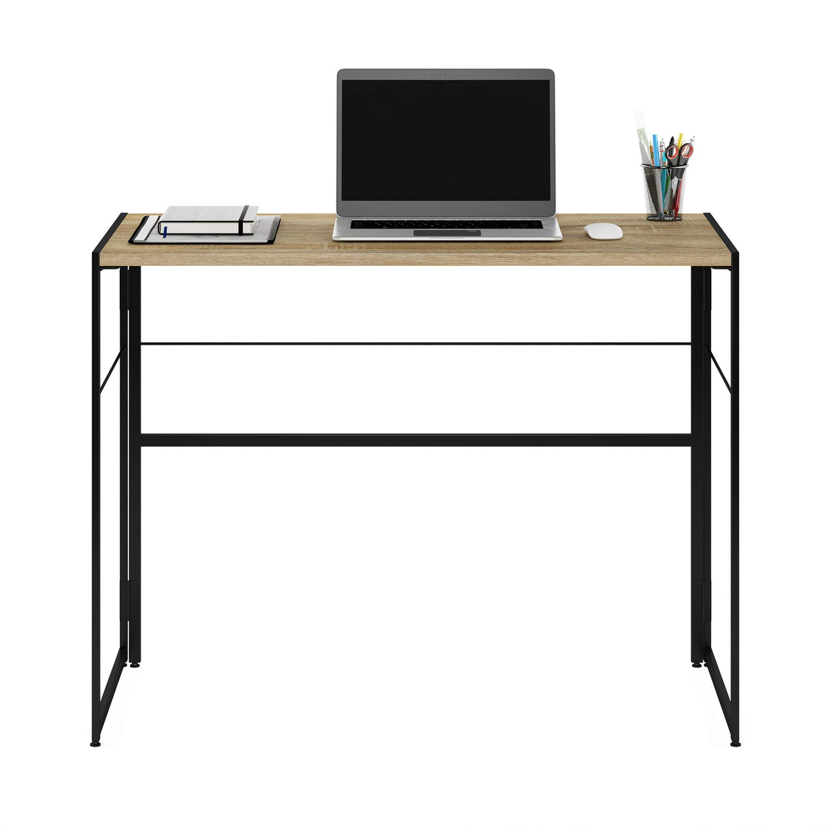 Riau No Tool No Assembly (Sonoma Oak/Black / 39 inches)