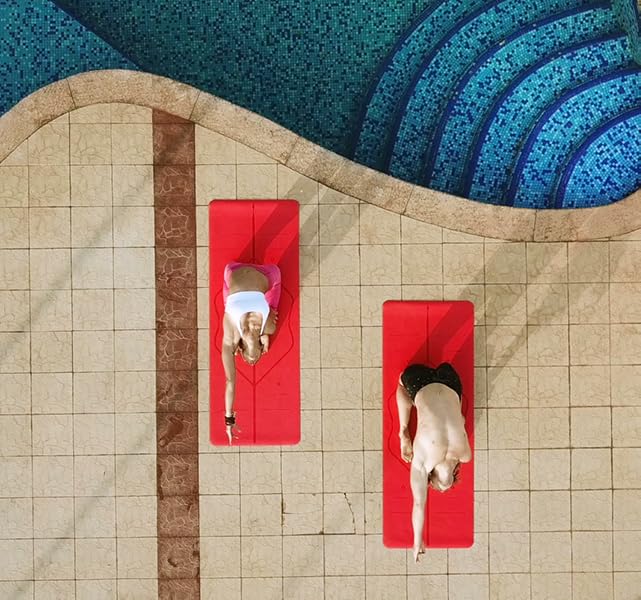 Travel Yoga Mat (Red)