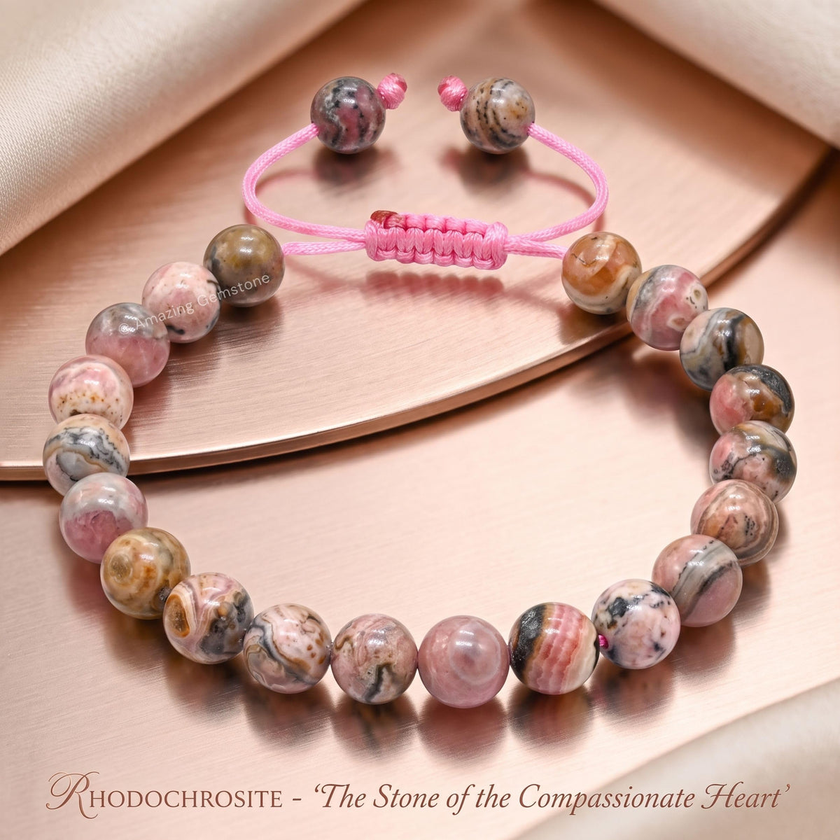 Rhodochrosite Bracelet (Rhodochrosite)