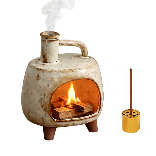 Ceramic Incense Holder (Retro 03)