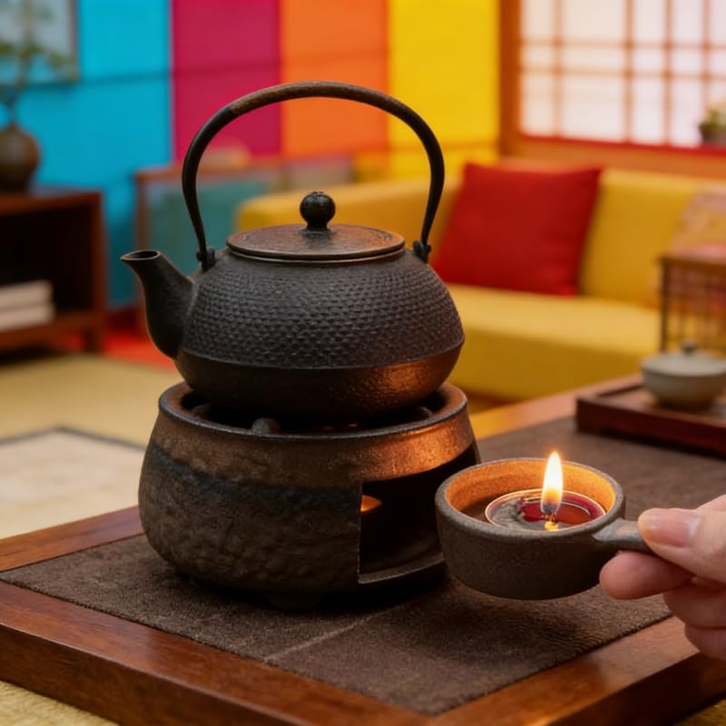 Ceramic Burner Kit with Wooden Clips and Pads (Square / 10.5*6.5cm/4.13*2.56in)