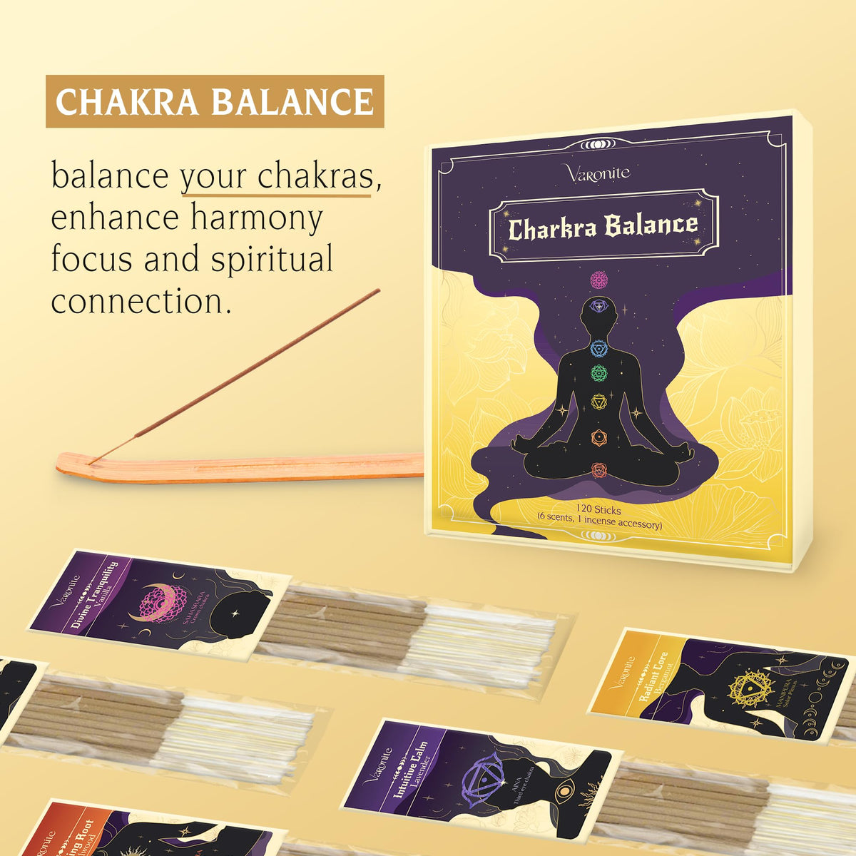 Incense Sticks (Chakra Balance)