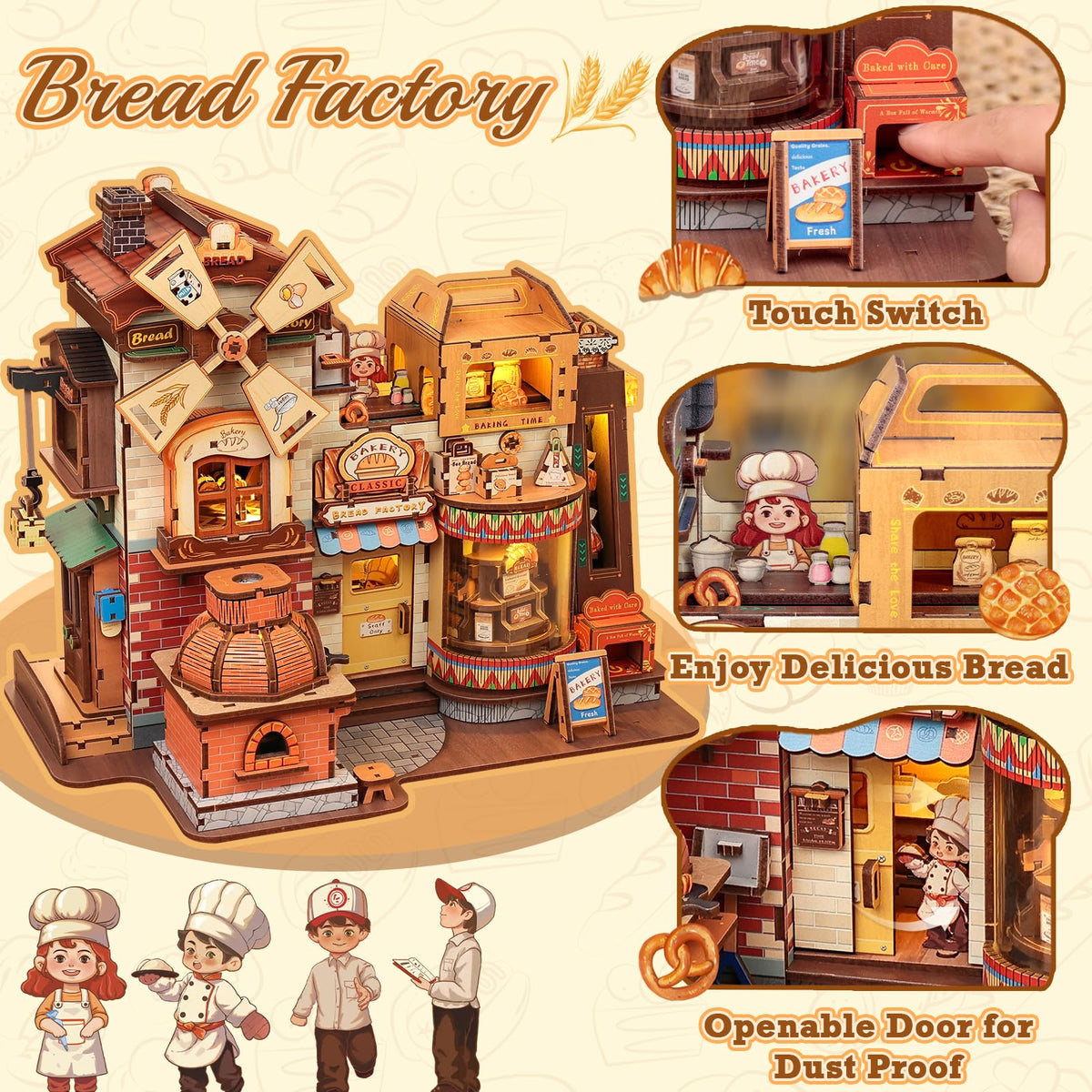 3D Wooden Puzzle for Adults