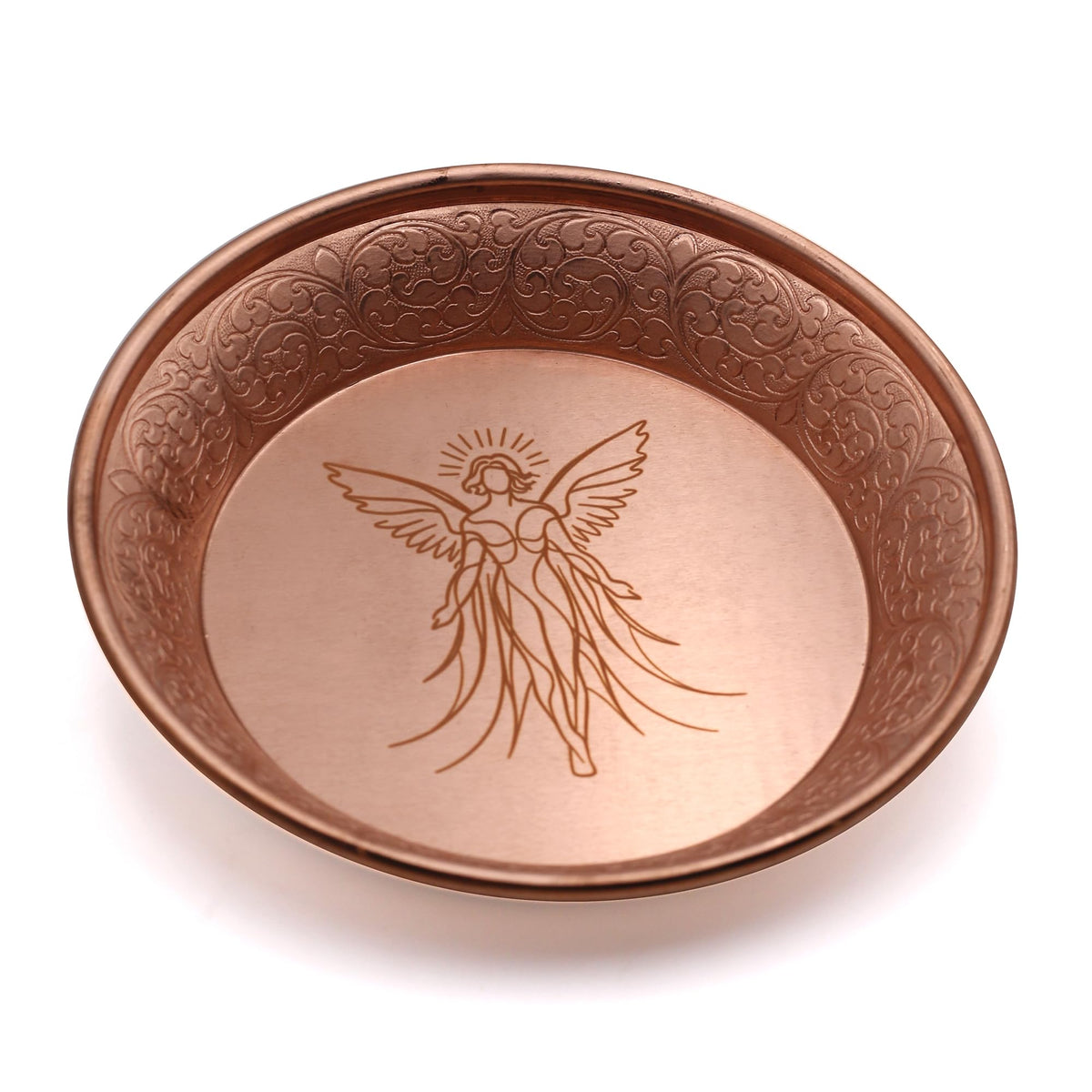 Copper Offering Prayer Ritual Bowl Plate (New Metatron))