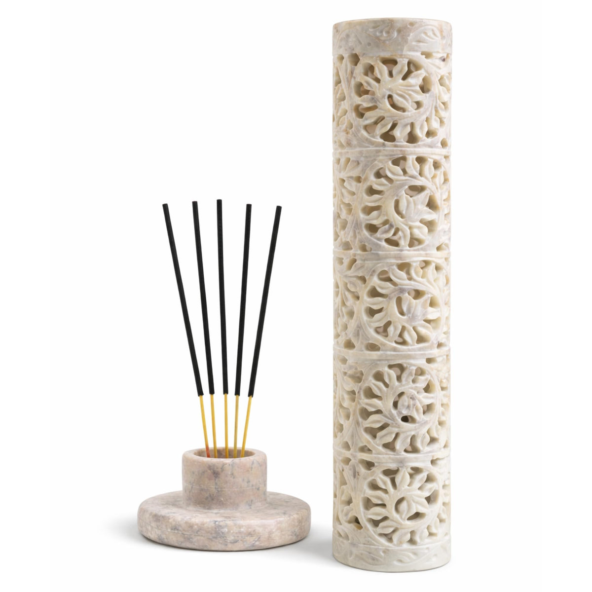 Marble Soapstone Incense Stick Holder
