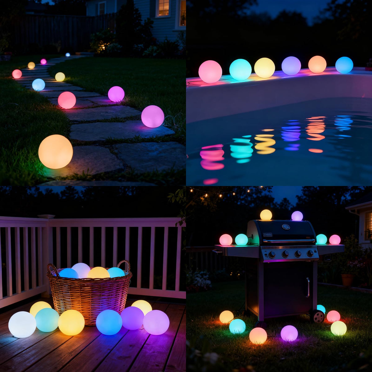 Floating Pool Light Ball