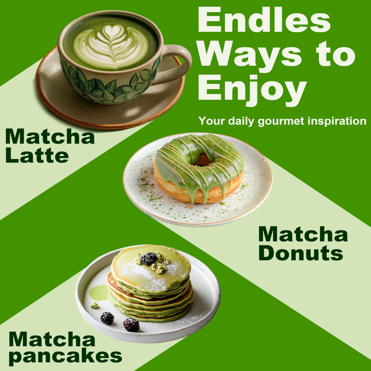 Organic Matcha Powder (18 Ounce*1 Pack)