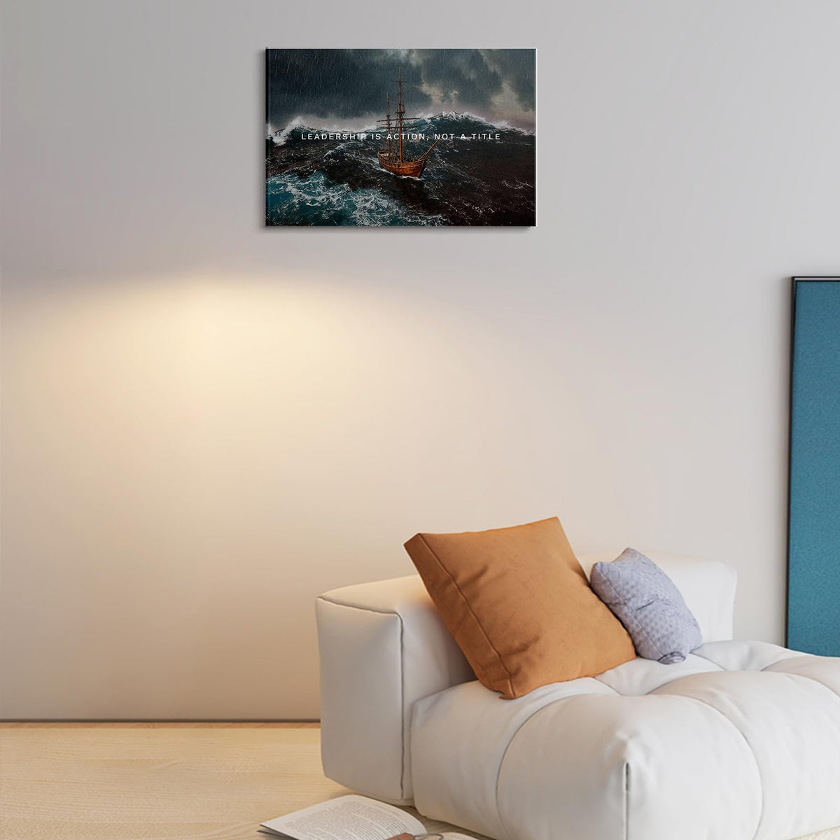 Inspirational Canvas Wall Art (1p-Winves / 12L" x 18W")