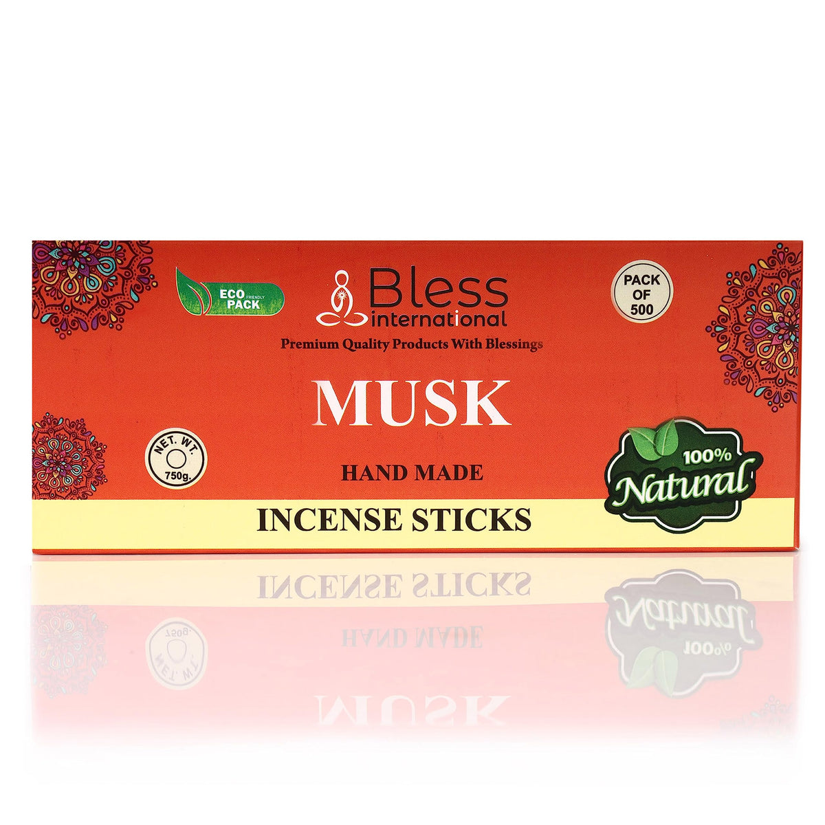 Bless Organic (Musk / 500 Sticks (26 OZ/750 GM))