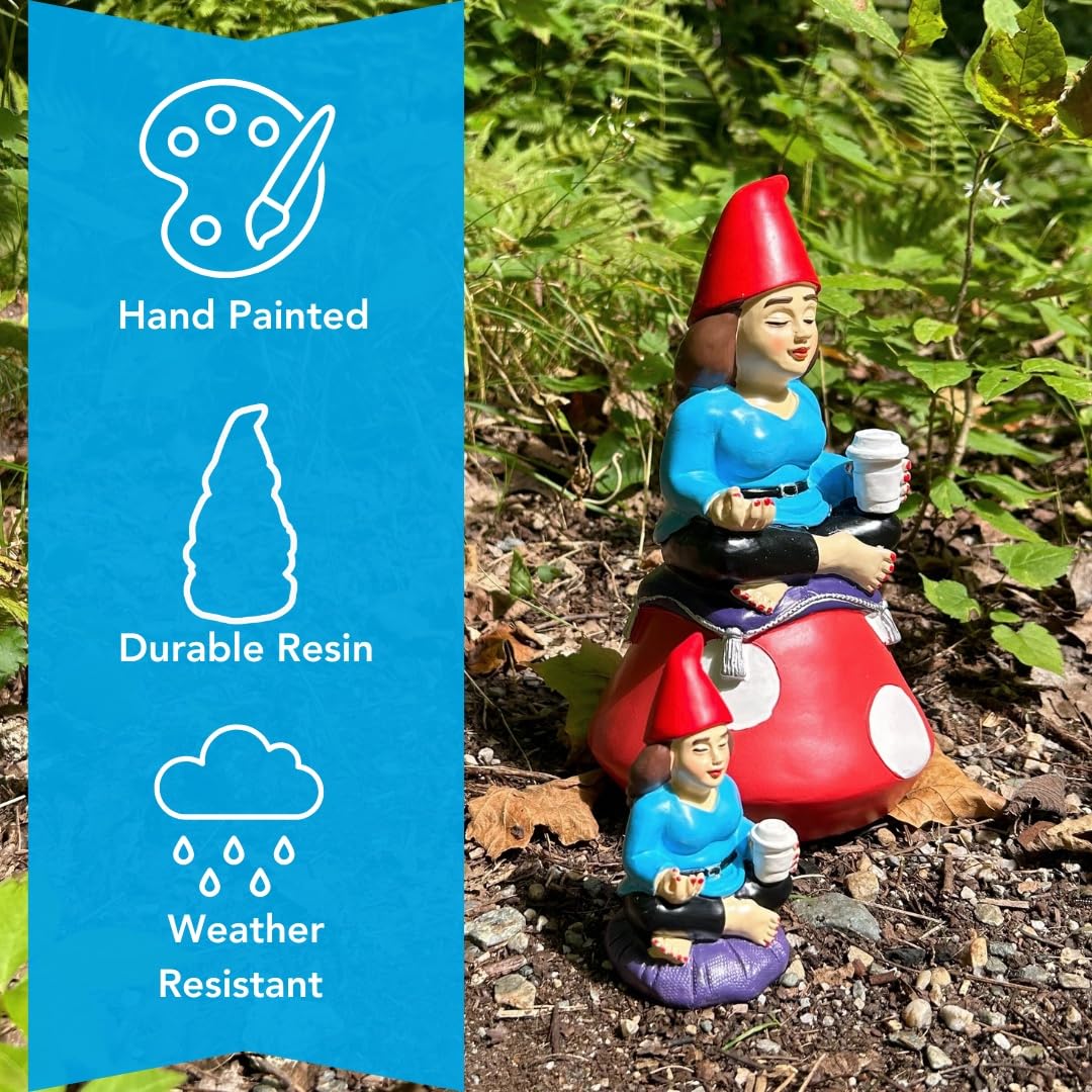 Mini Gnomes Zen Garden 3.75in (4in Tall / Zen Gnome)