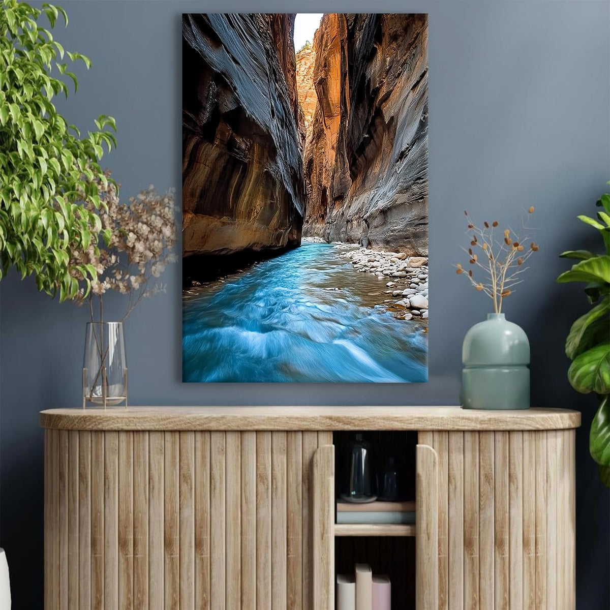 Utah National Park Wall Art Nature Mountain Pictures Wall Decor for Bathrooms Office Sunrise Lake Forest Canvas Painting Bedroom Nature Landscape Artwork Vintage Picture Decor Home Decoration 16x24" (16"L x 24"W / Nature03)