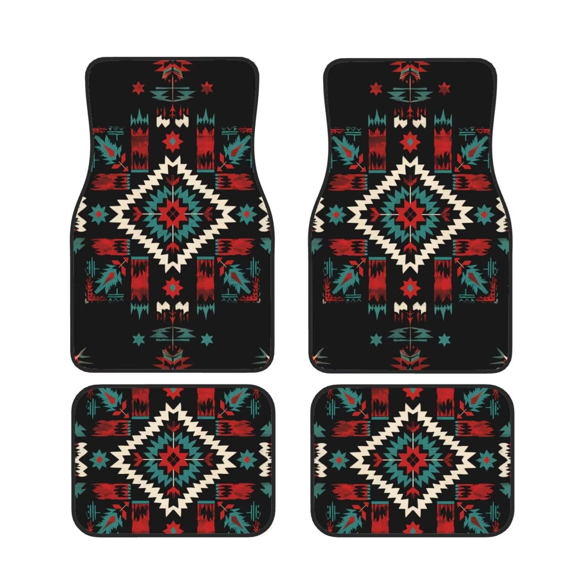 Navajo Car Floor Mats Full Set of 4 (Navajo)