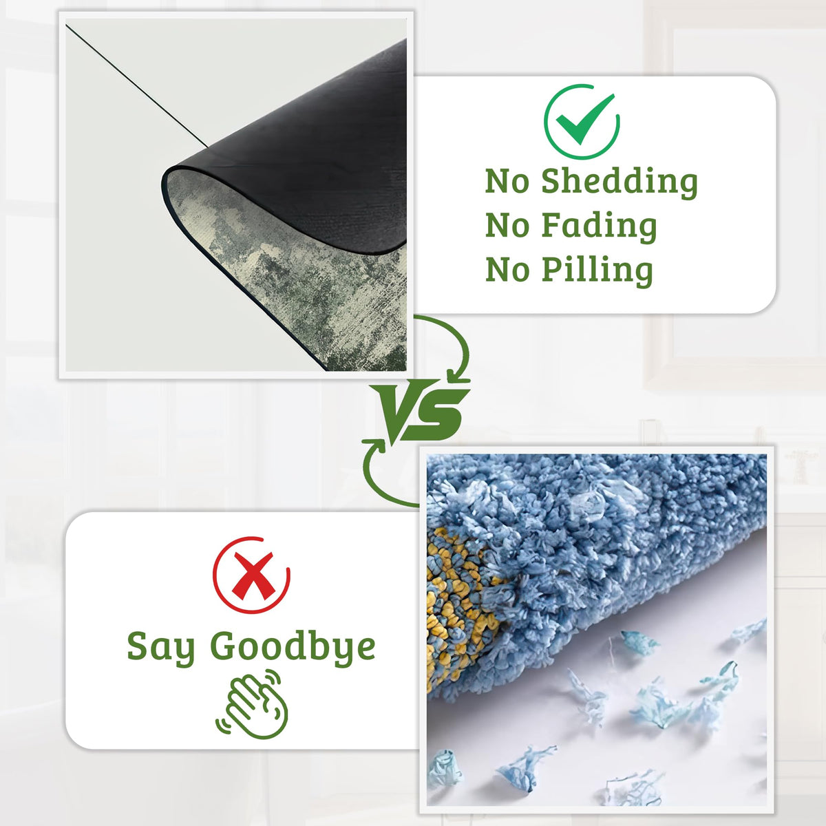 Abstract Grunge Gray Bathroom Rugs Thin Bath Mat Non Slip Washable (Abstract Grunge Gray)