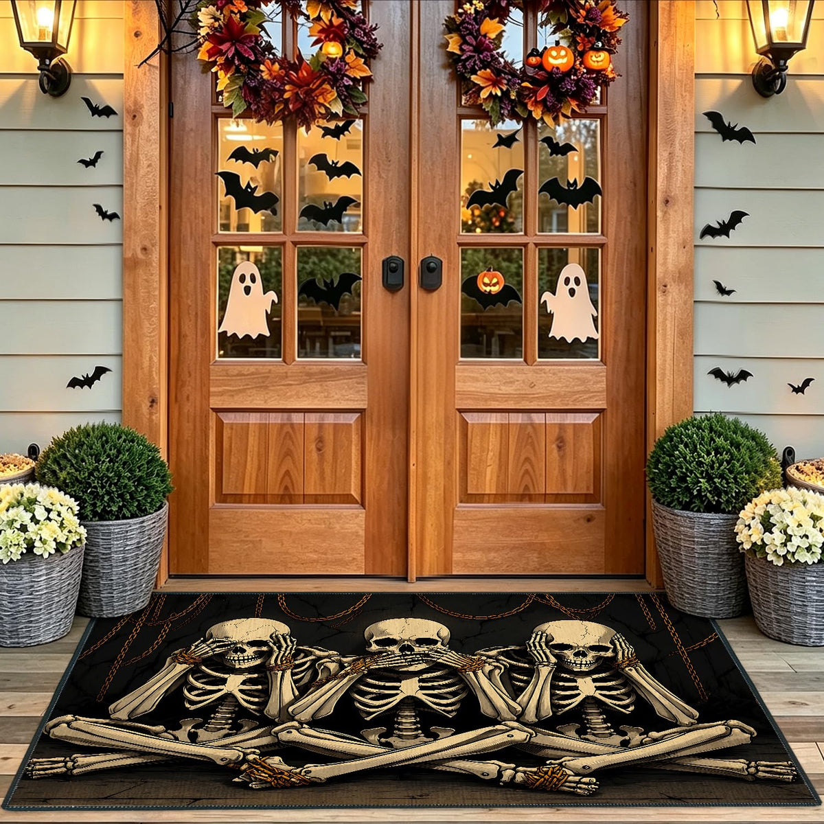 Skeletons Area Rug 2x3FT (#45 / 2' x 3' (Rectangular))