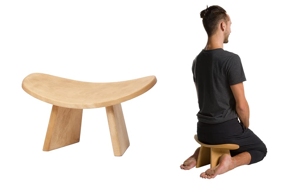 Meditation Bench IKUKO (Natural / Standard Height (7 inches))