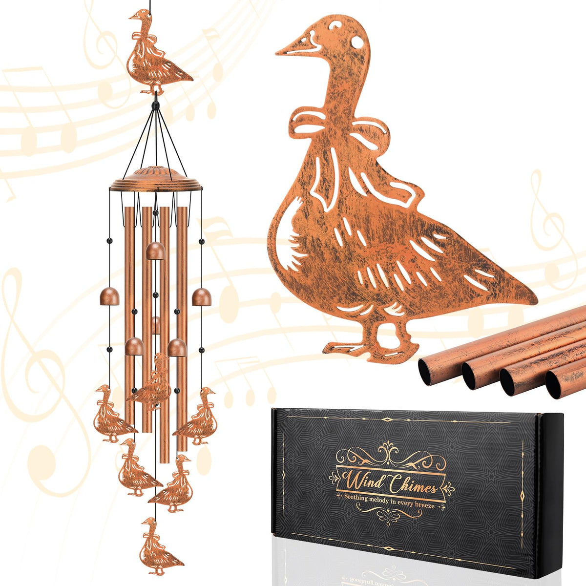 Goose Wind Chimes Outdoor Wind Chimes