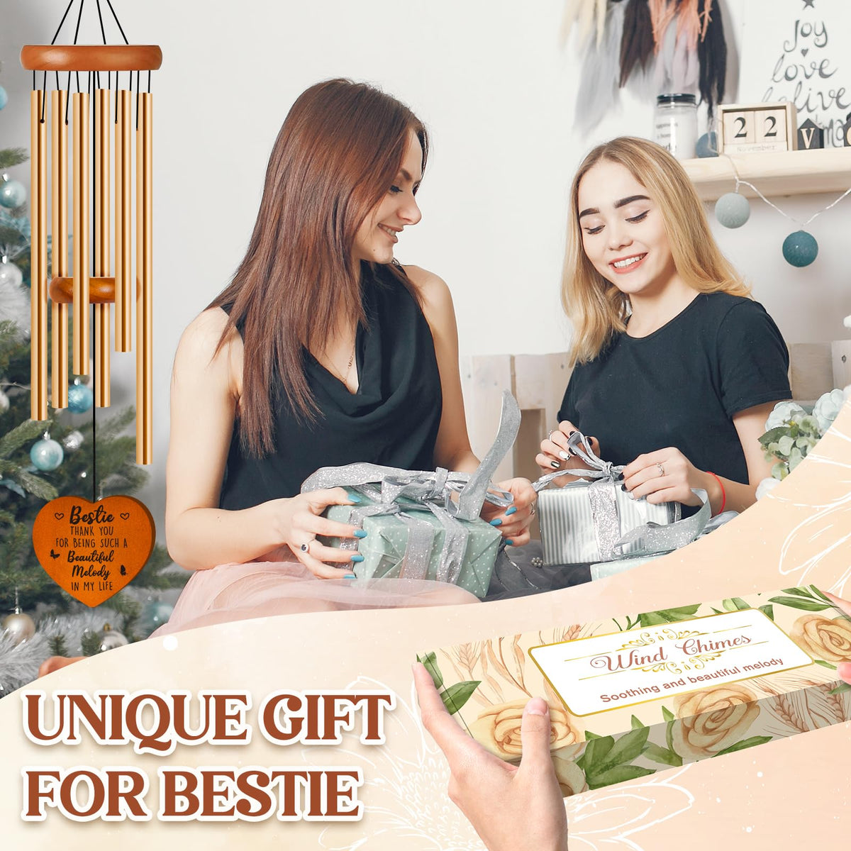 Friendship Gifts for Women (Bestie-01 / Medium-26")