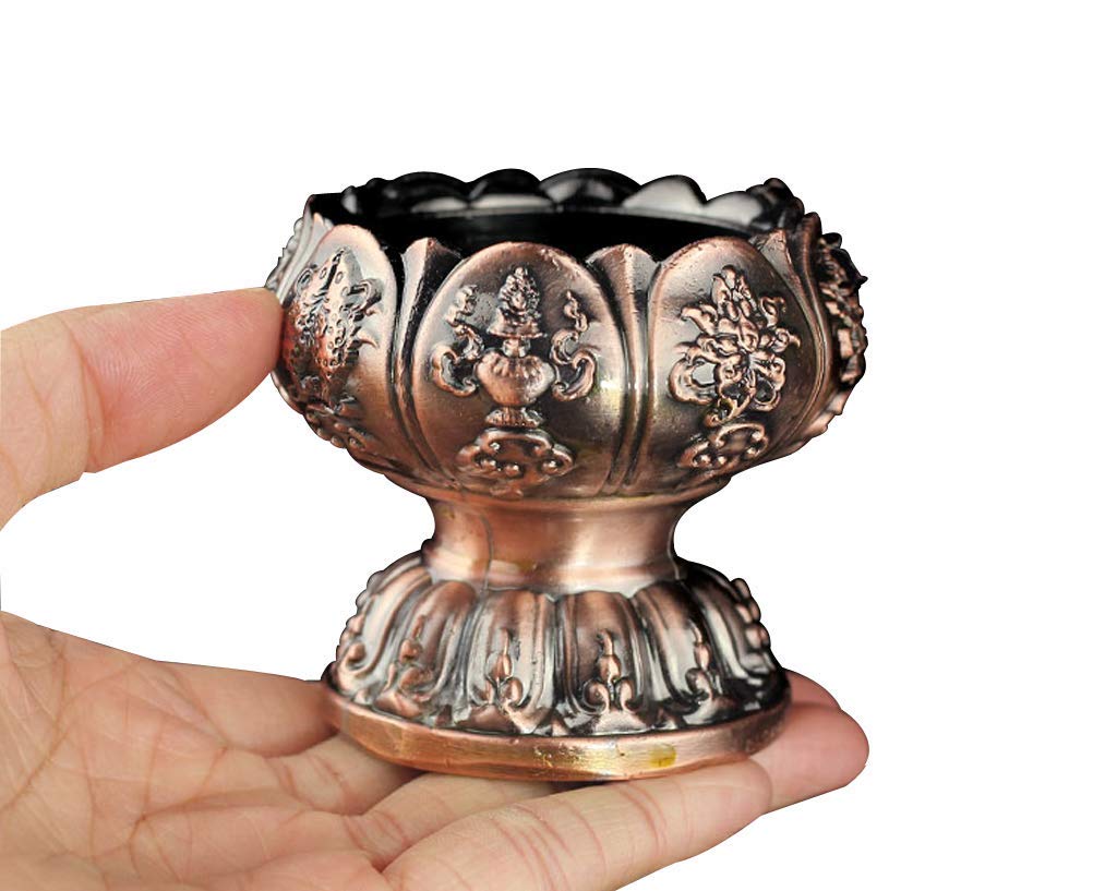 Lotus Flower Votive Tealight Holder (Copper)