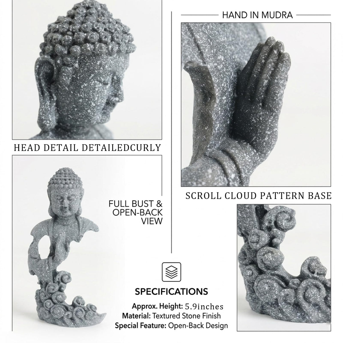 Buddha Statue with Cloud (Buddha-2)