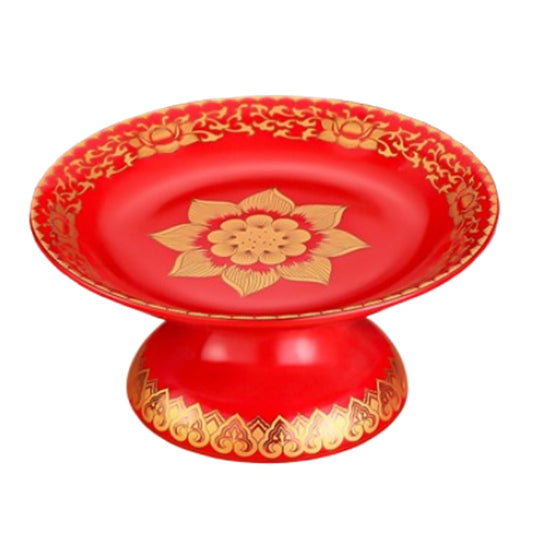 Buddhist Plate Offering Bowls Tray (6in / C)