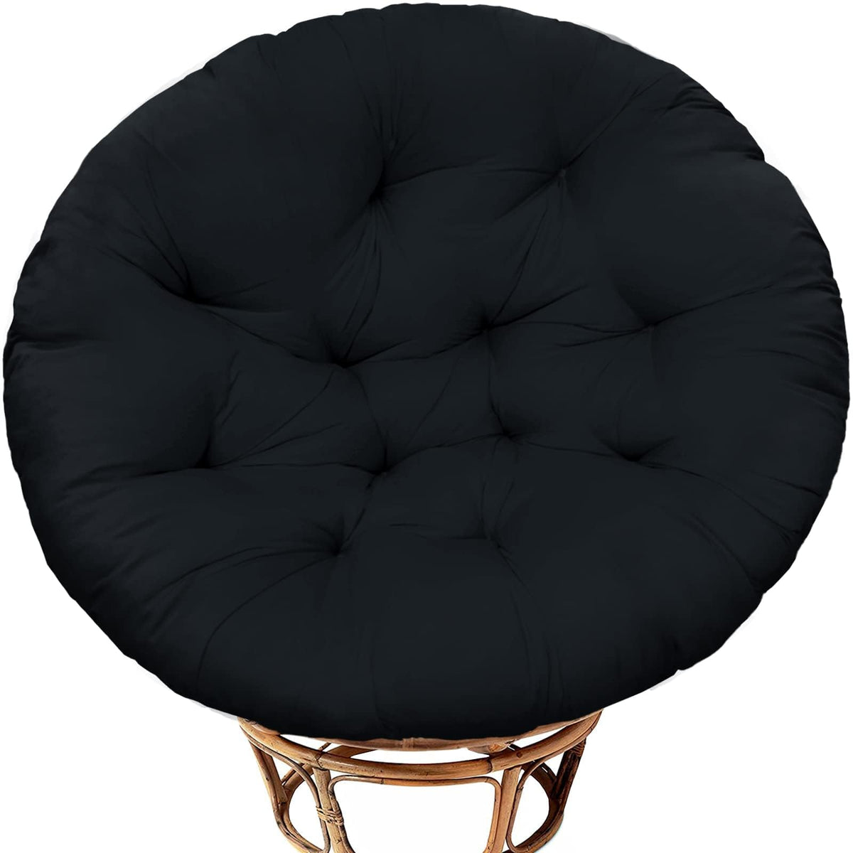 52In Papasan Chair Cushion (Black)