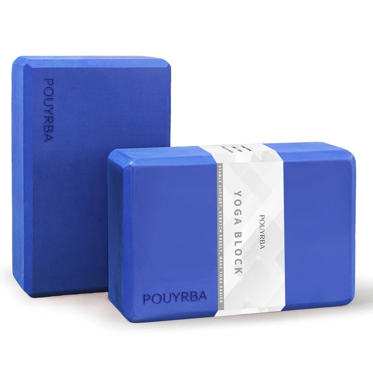 Yoga Blocks 2 Pack (Navy Blue)