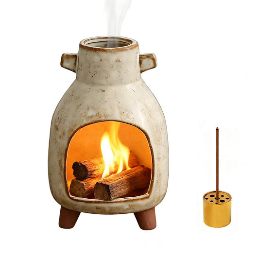 Ceramic Incense Holder (Retro 02)