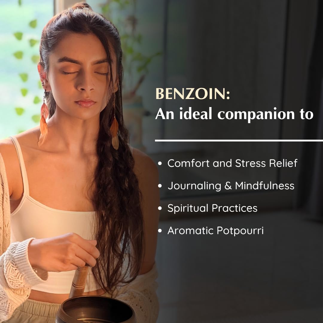 Benzoin Incense Bricks & Flower of Life Exotic Incense Burner by Aromafume (2 Benzoin + Flower)
