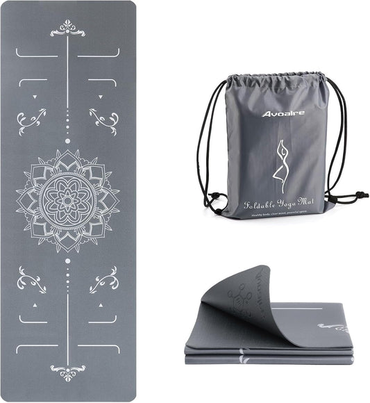 Yoga mat Foldable (Gray)