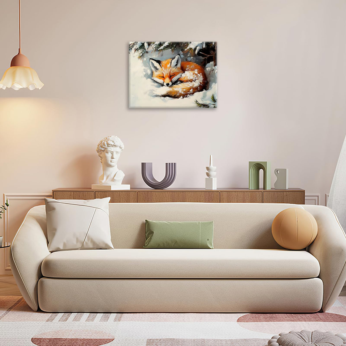 Fox Wall Art Fox Pictures Wall Decor (Fox3 / 20L" x 24W")