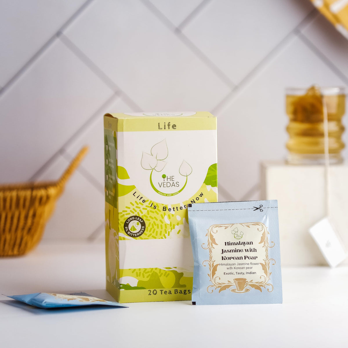 Himalayan Jasmine With Korean Pear (40 Teabags / Himalayan Jasmine Tea)