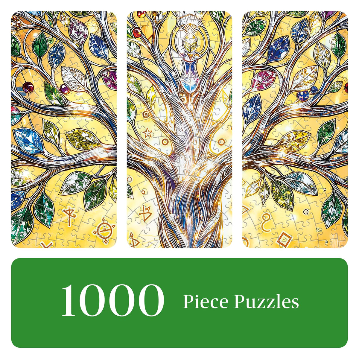 1000 Piece Jigsaw Puzzle for Adults Tree of Life Crystal (C-tree of Life Crystal)