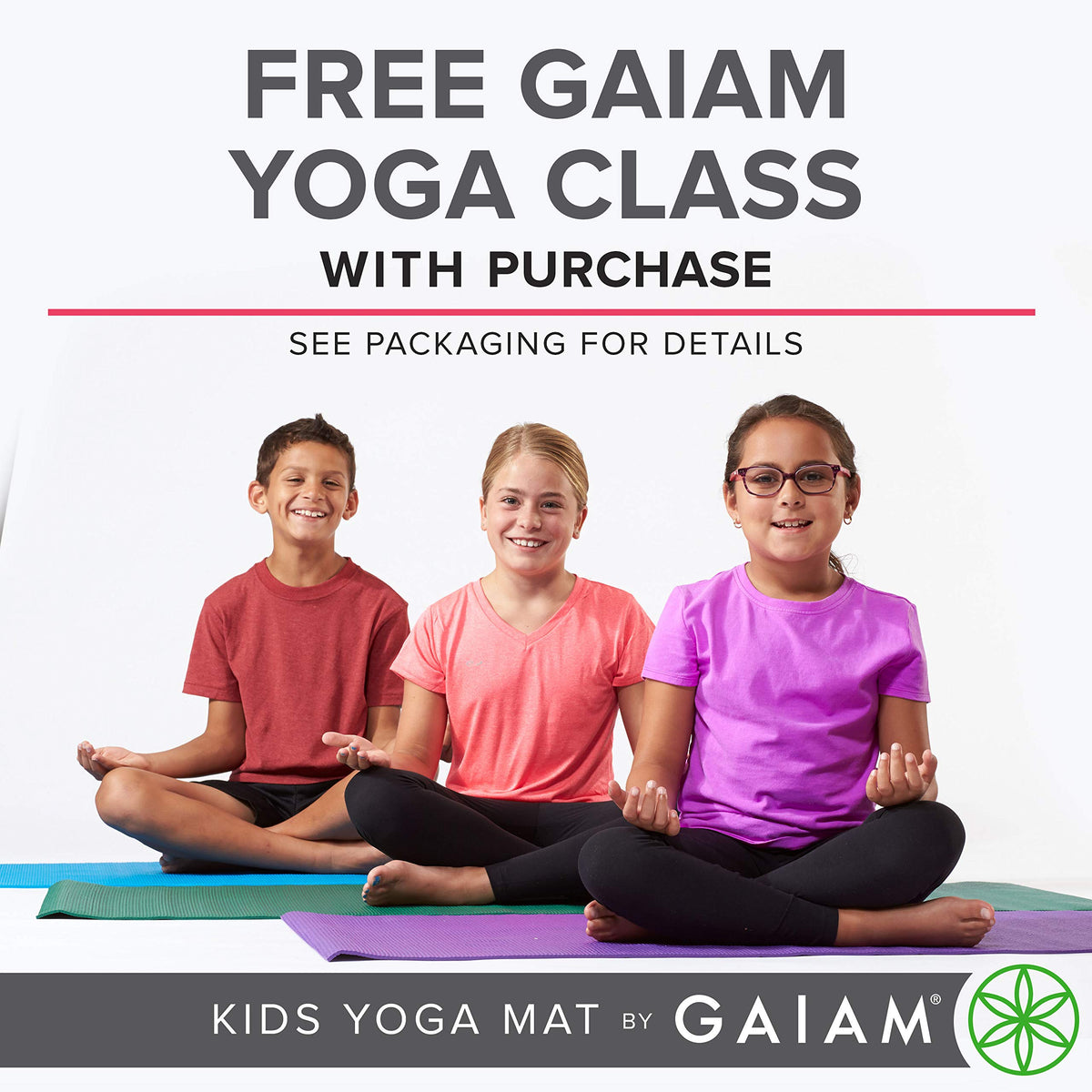 Kids Yoga Mat Exercise Mat (Seahorse)