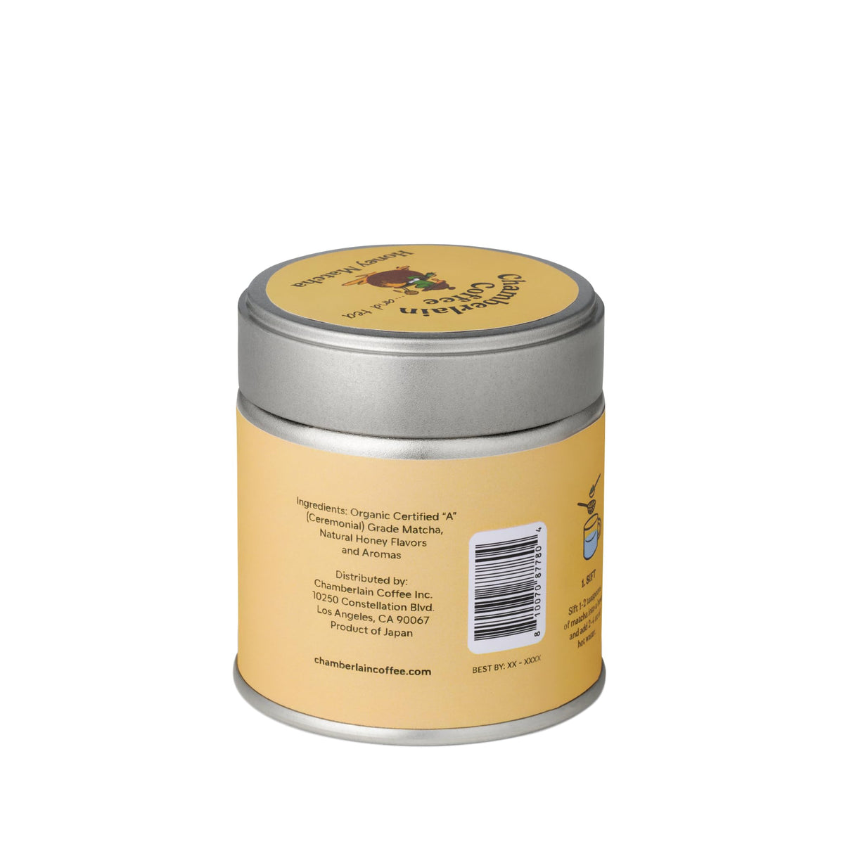 Honey Ceremonial Grade Matcha Tin (1.06 Ounce (Pack of 1))