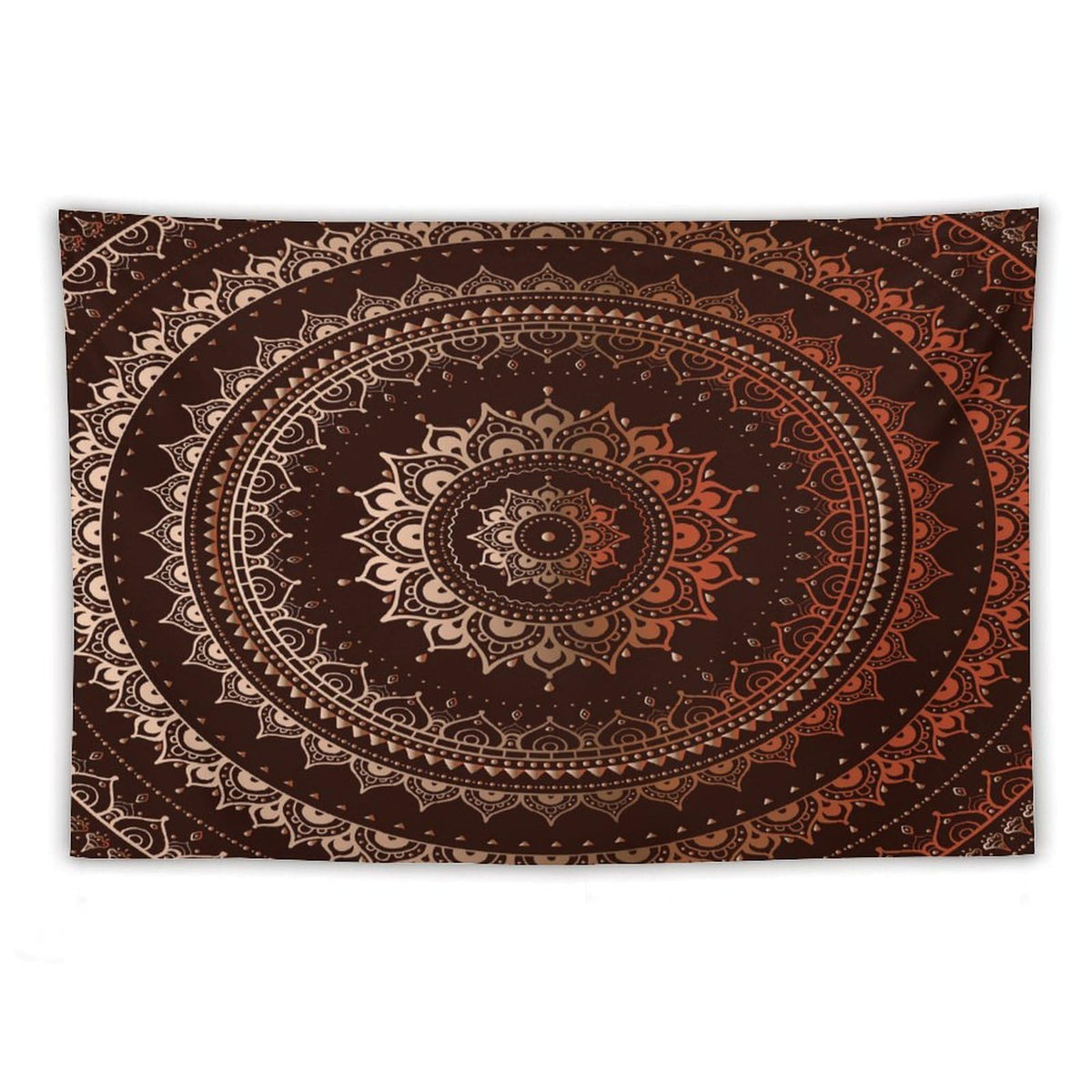 Mandala Tapestry Wall Hanging Enclosing Magic Circle Egyptian Folkloric Culture Pattern Tapestries Home Decor for Living Room Bedroom Farmhouse Apartment Dorm 60"x90" (60"L x 90"W / Mandala-43)